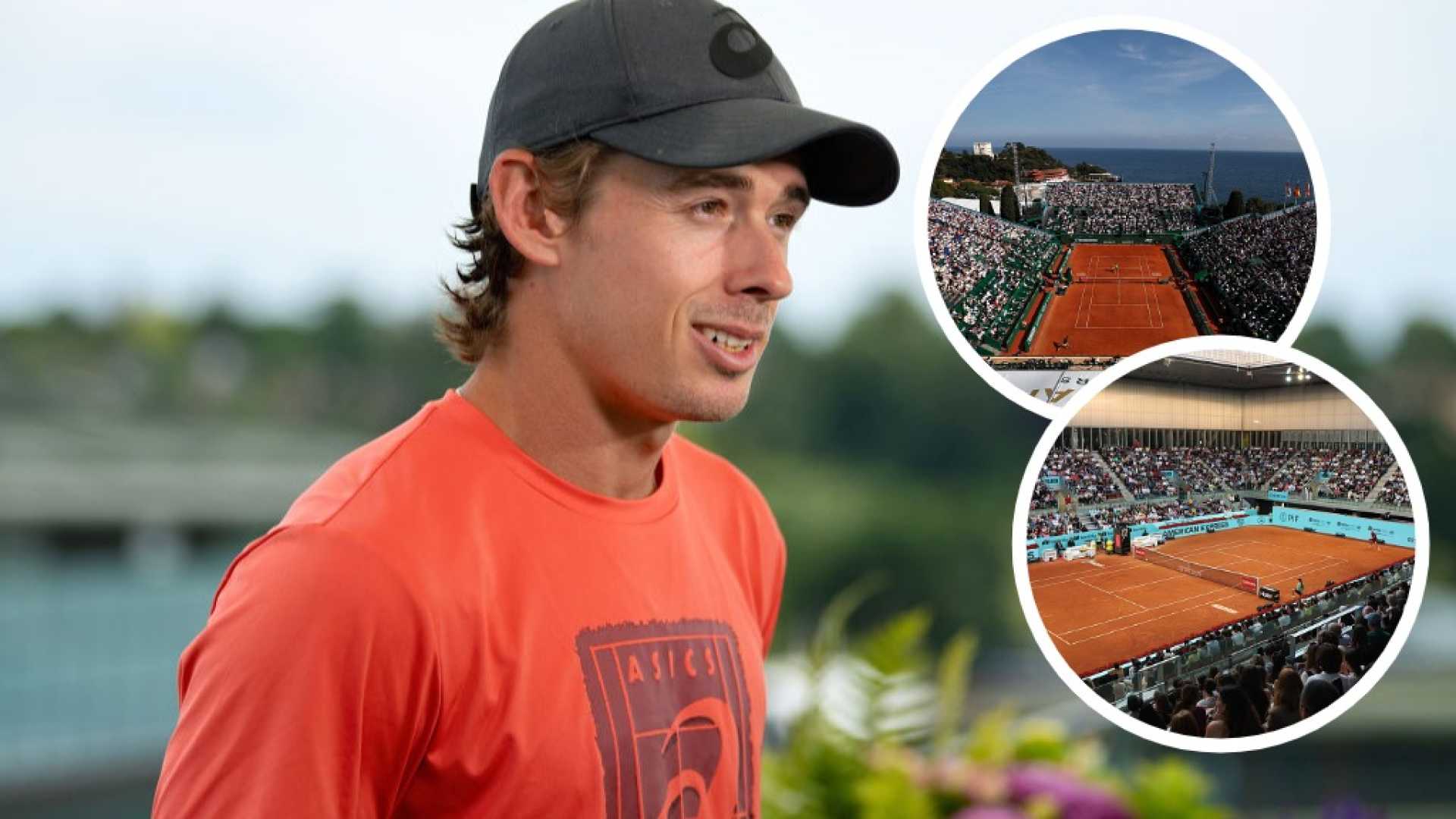 Alex De Minaur Djokovic Tennis Match Madrid Open