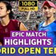 Alex Eala Tennis Match Madrid Open