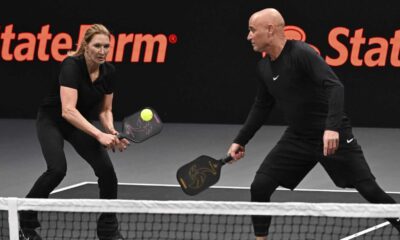 Andre Agassi Pickleball Match