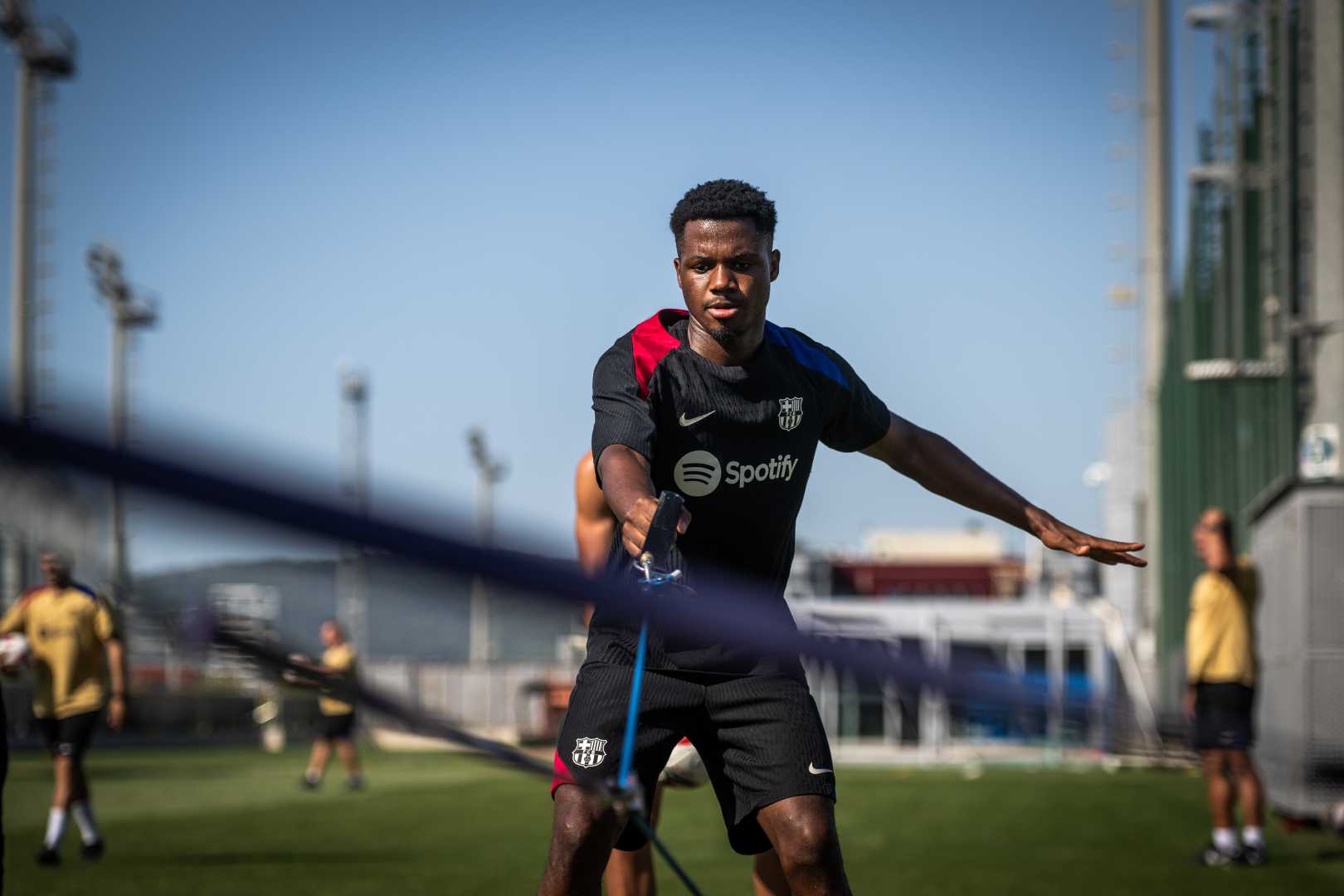 Ansu Fati Fc Barcelona Training