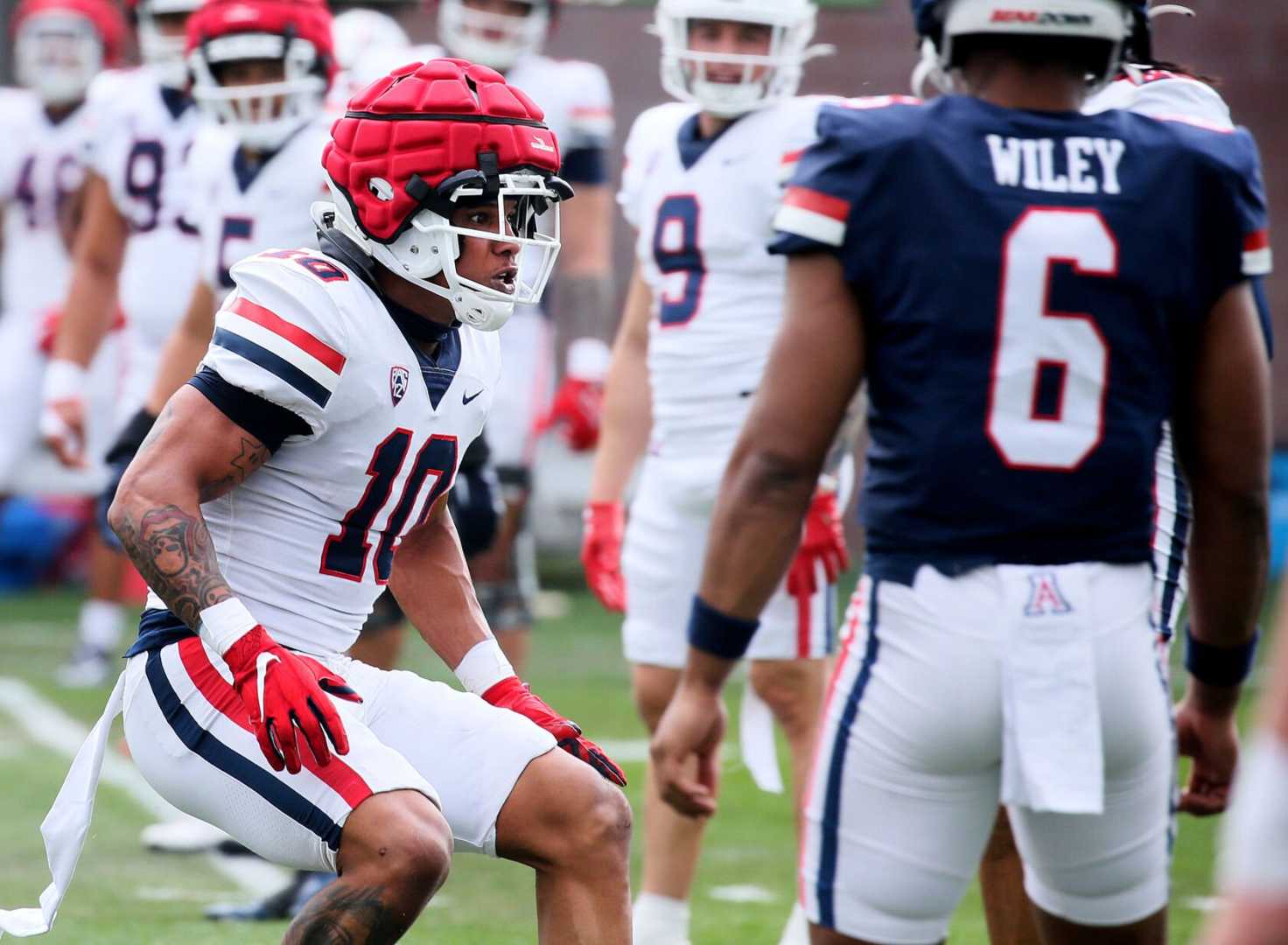 Arizona Wildcats Football Justin Flowe
