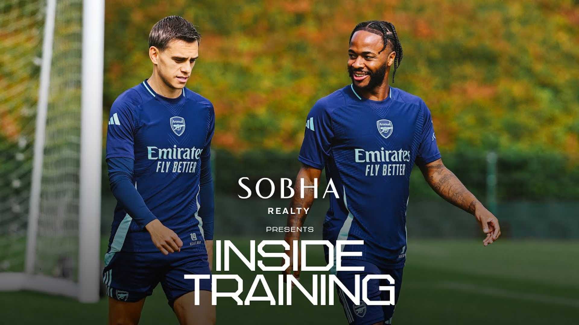 Arsenal Football Players Training