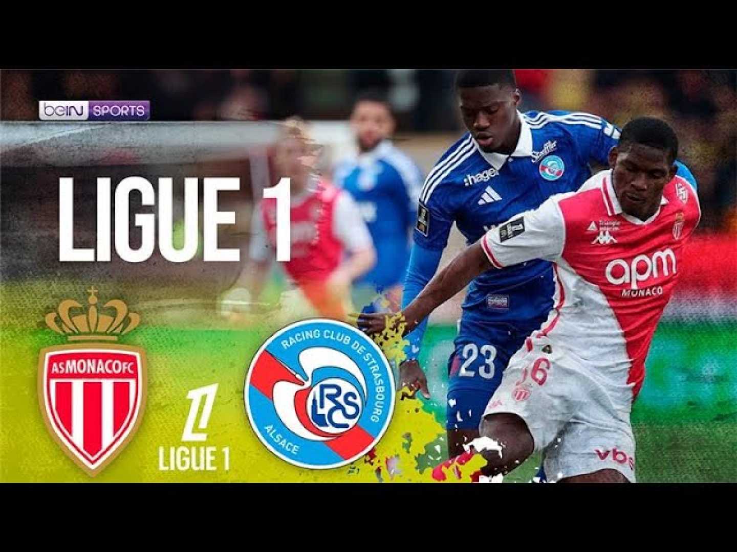 As Monaco Vs Rc Strasbourg Ligue 1 Match