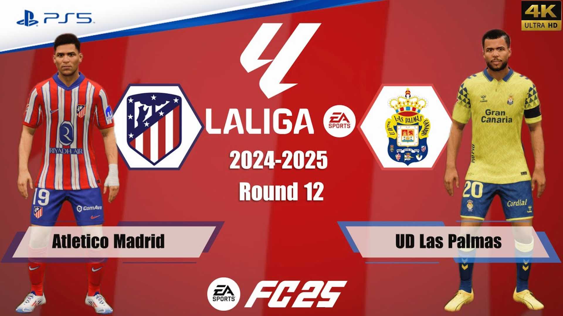 Atletico Madrid Las Palmas Laliga Match