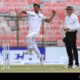 Bangladesh Cricket Team Bowler Taijul Islam In Action