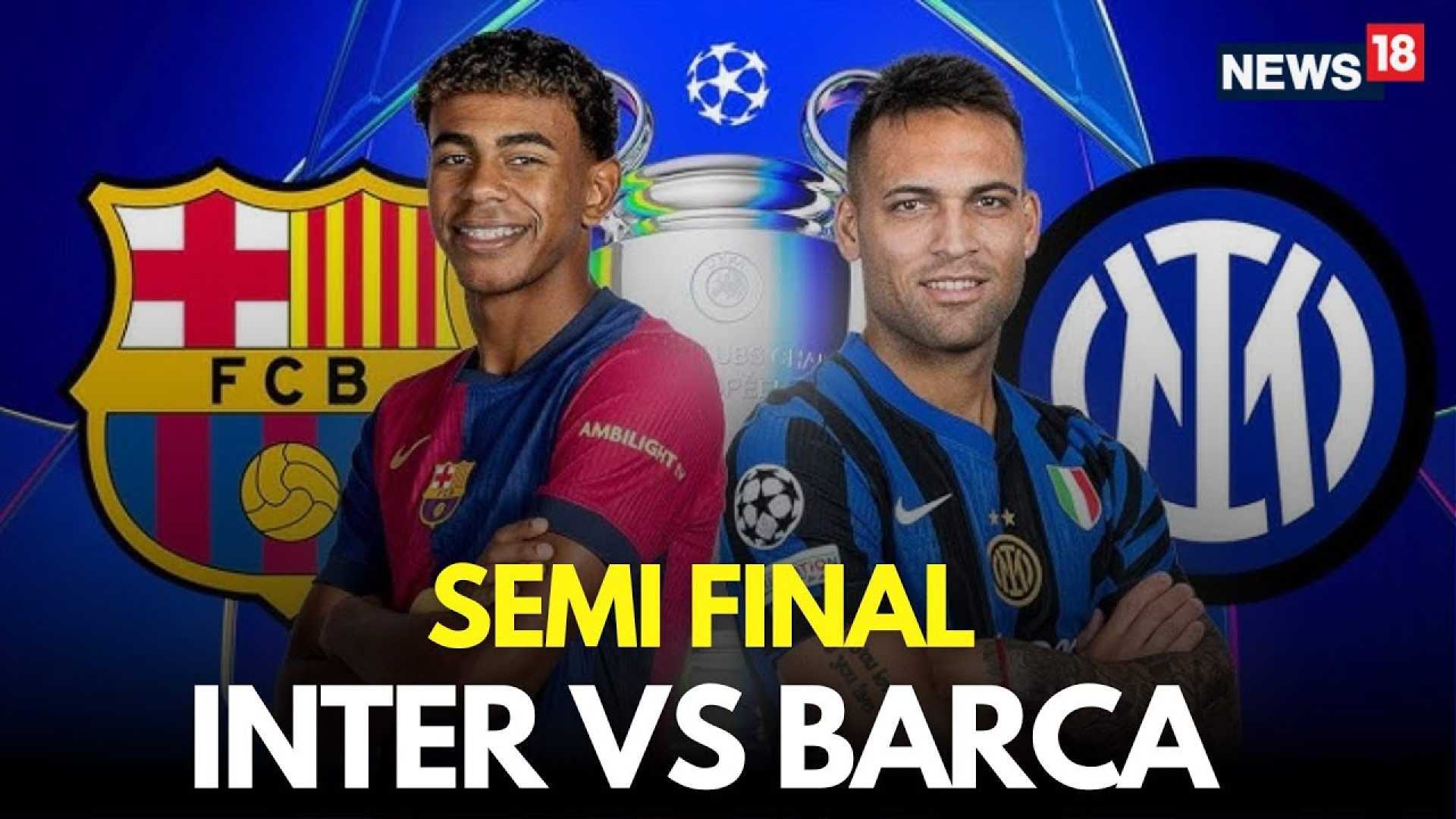 Barcelona Inter Milan Champions League Semi Final Match