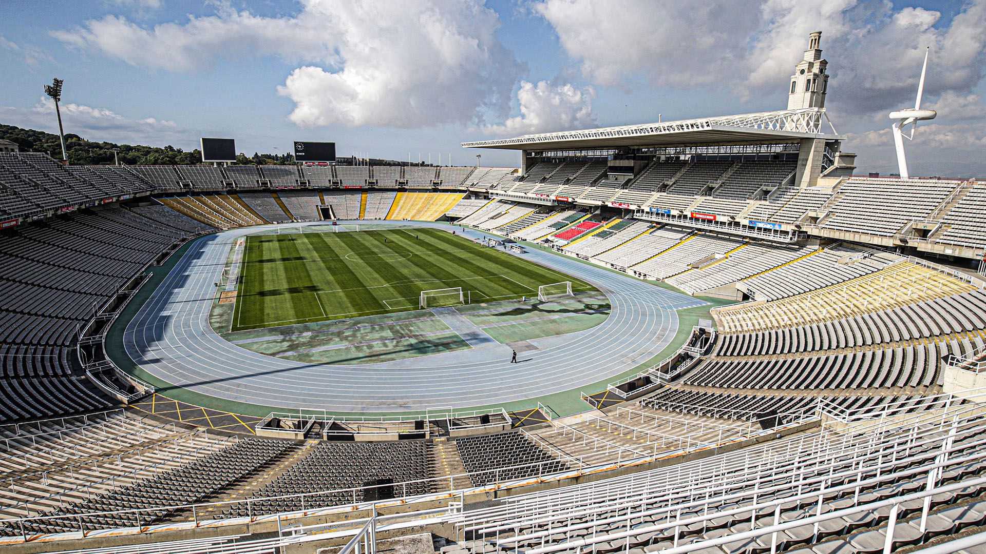 Barcelona Olympic Stadium Uefa Champions League
