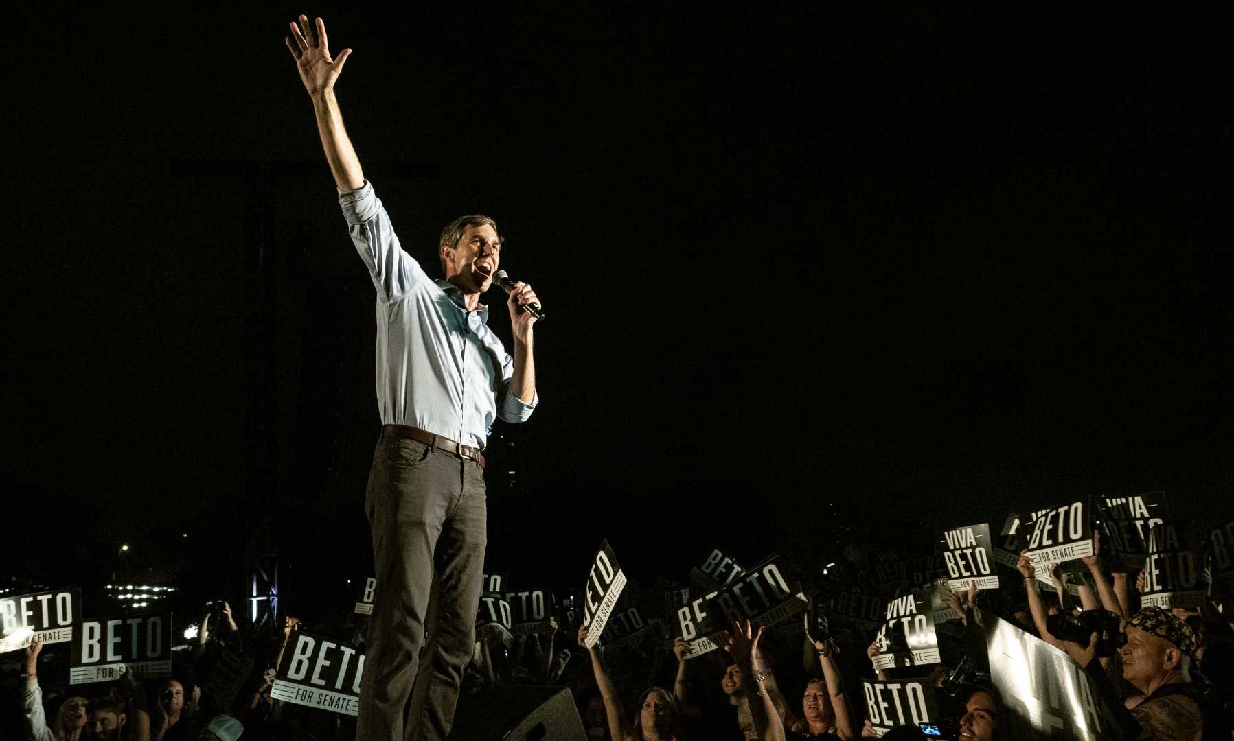 Beto O'rourke Public Event Texas Rally