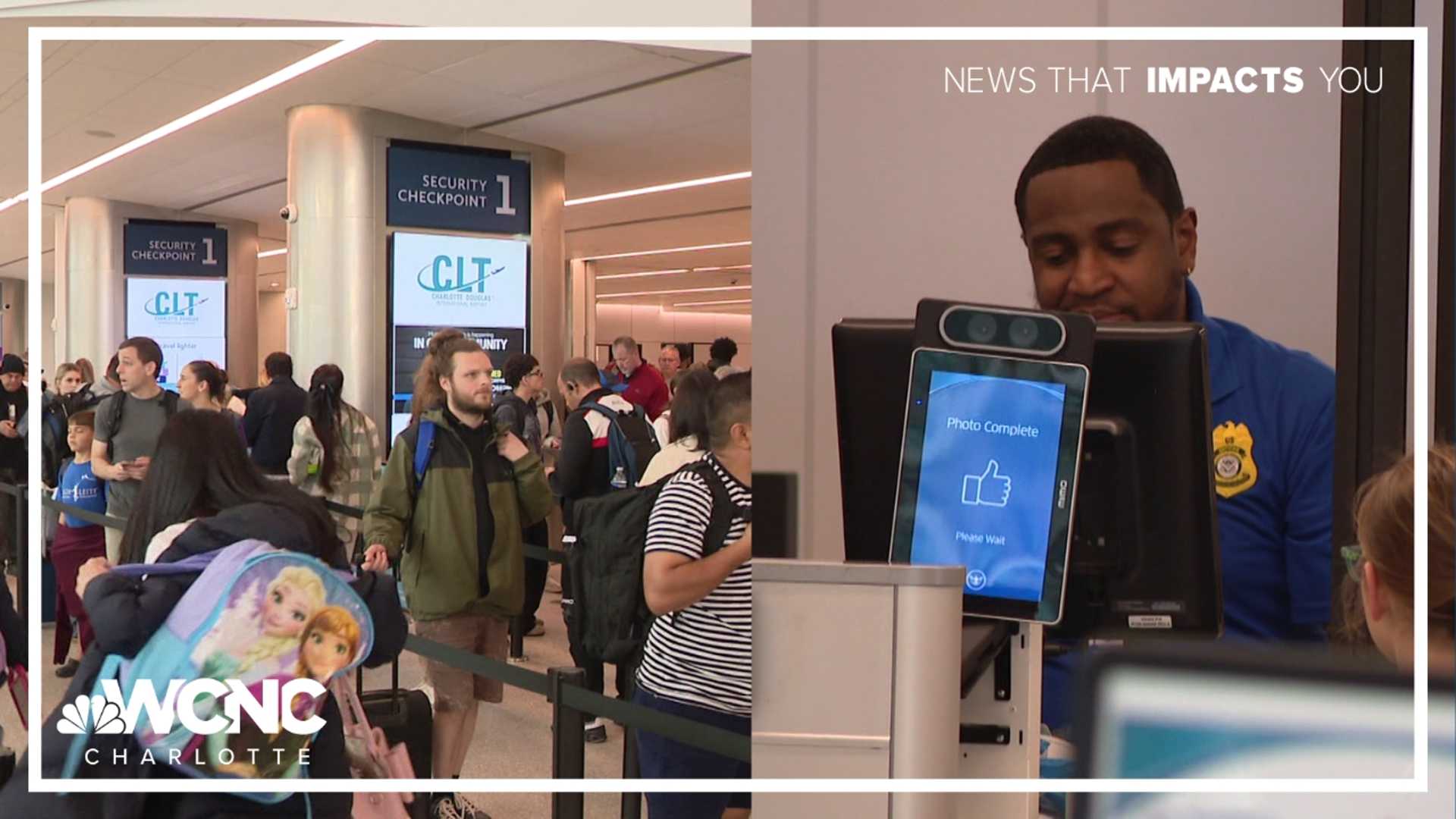 Biometric Screening Charlotte Douglas International Airport