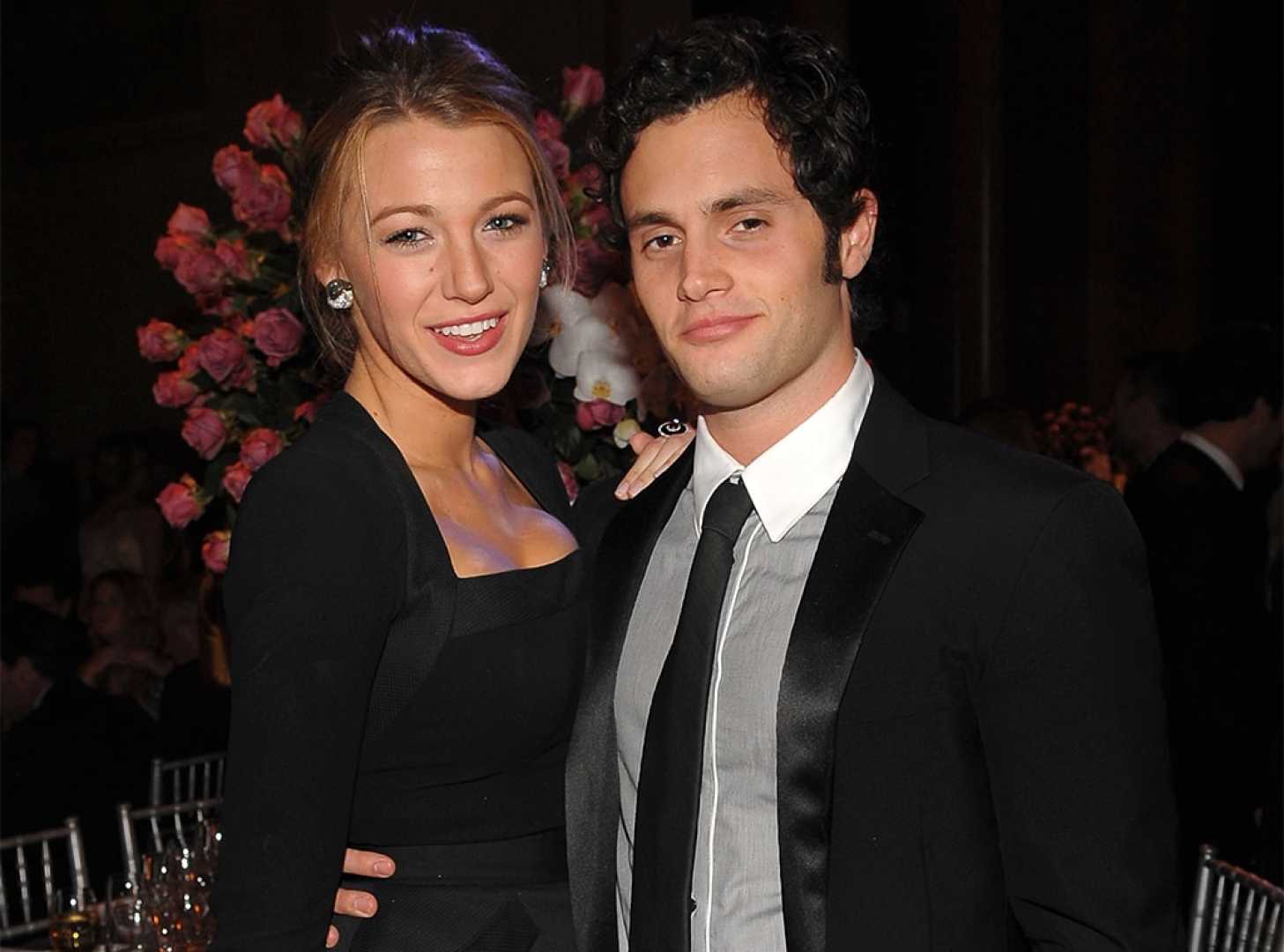 Blake Lively Penn Badgley Gossip Girl