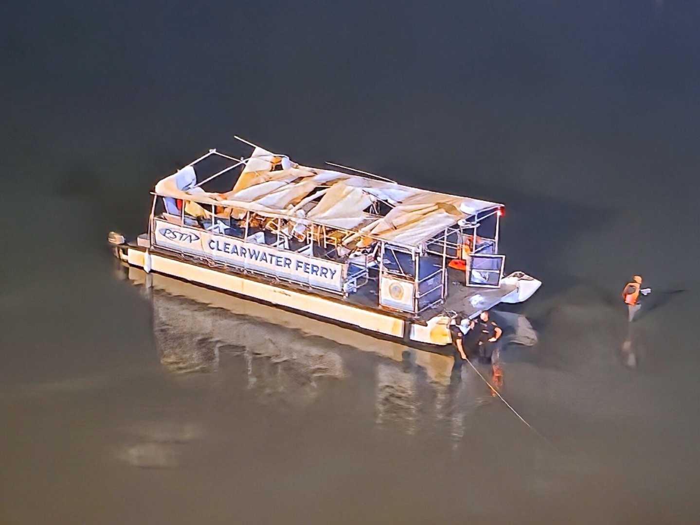 Boat Collision Memorial Causeway Bridge Clearwater