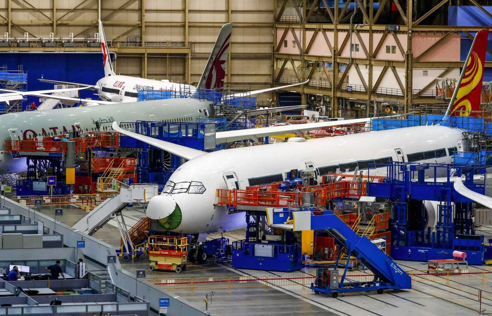 Boeing 737 Max Production Line