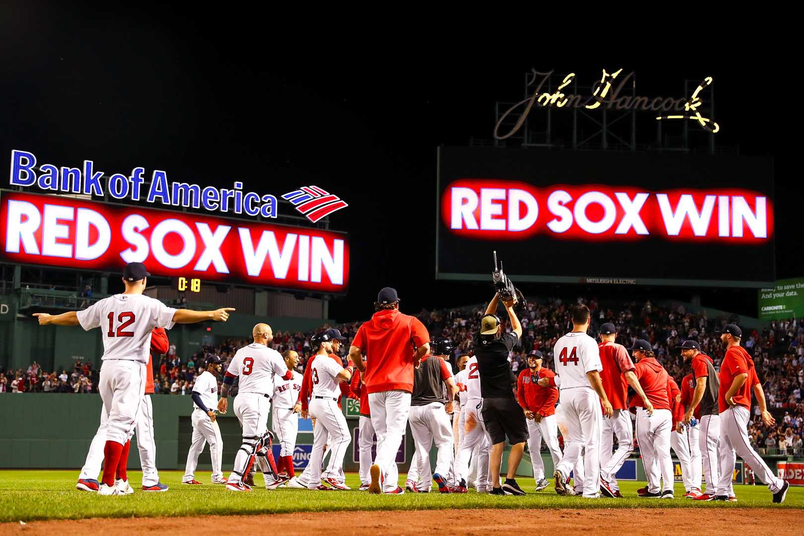 Boston Red Sox Walk Off Win Baseball