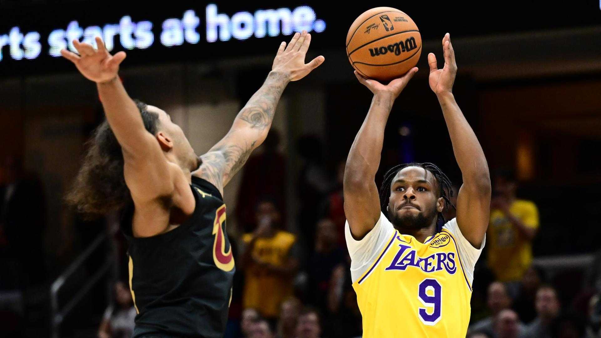 Bronny James Nba First Start