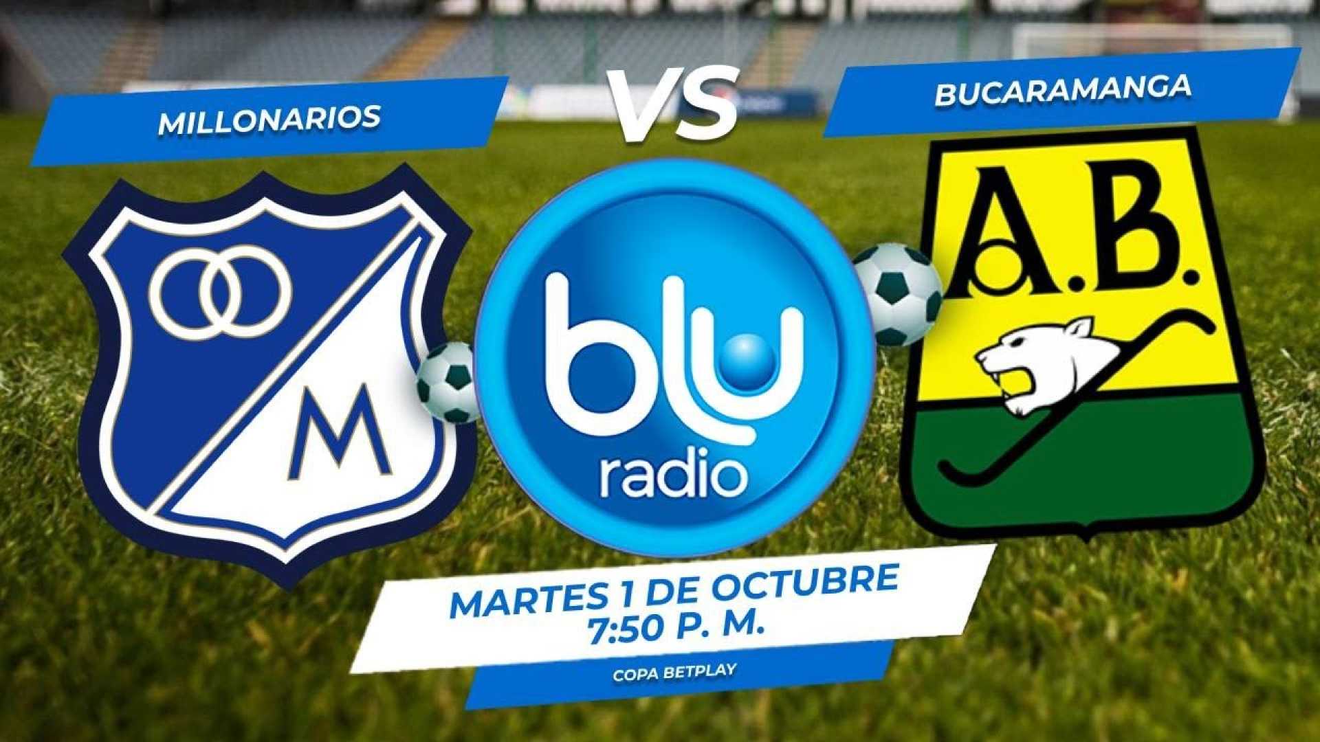 Bucaramanga Millonarios Liga Betplay Match