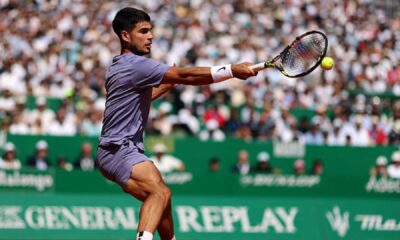 Carlos Alcaraz Arthur Fils Tennis Monte Carlo April 2025