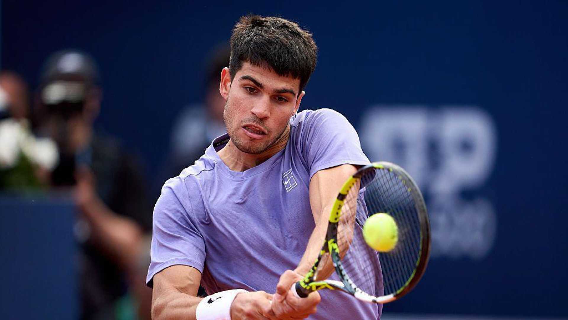 Carlos Alcaraz Barcelona Open Tennis Match