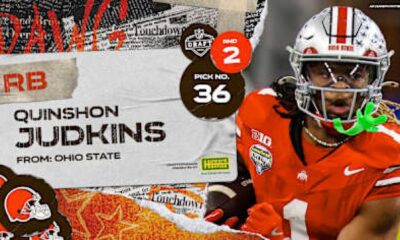 Cleveland Browns Quinshon Judkins Nfl Draft 2025