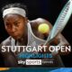 Coco Gauff Tennis Match Stuttgart Open