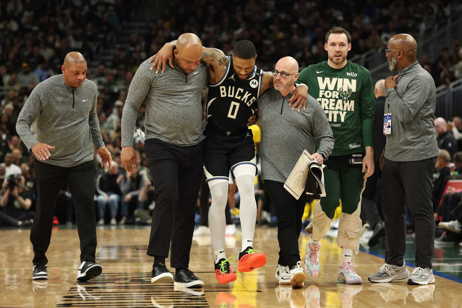Damian Lillard Injury Nba Game