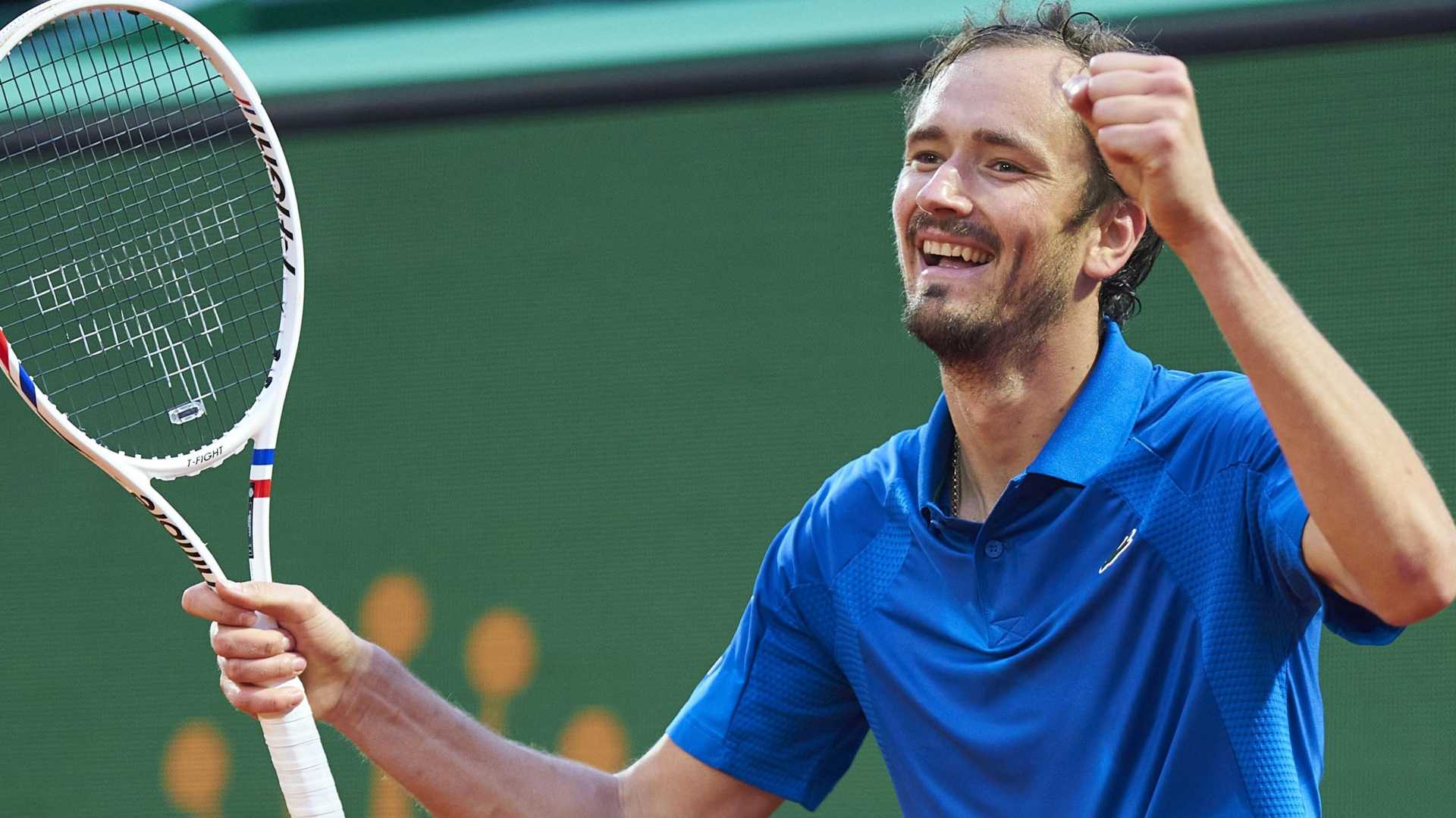 Daniil Medvedev Monte Carlo Masters Match