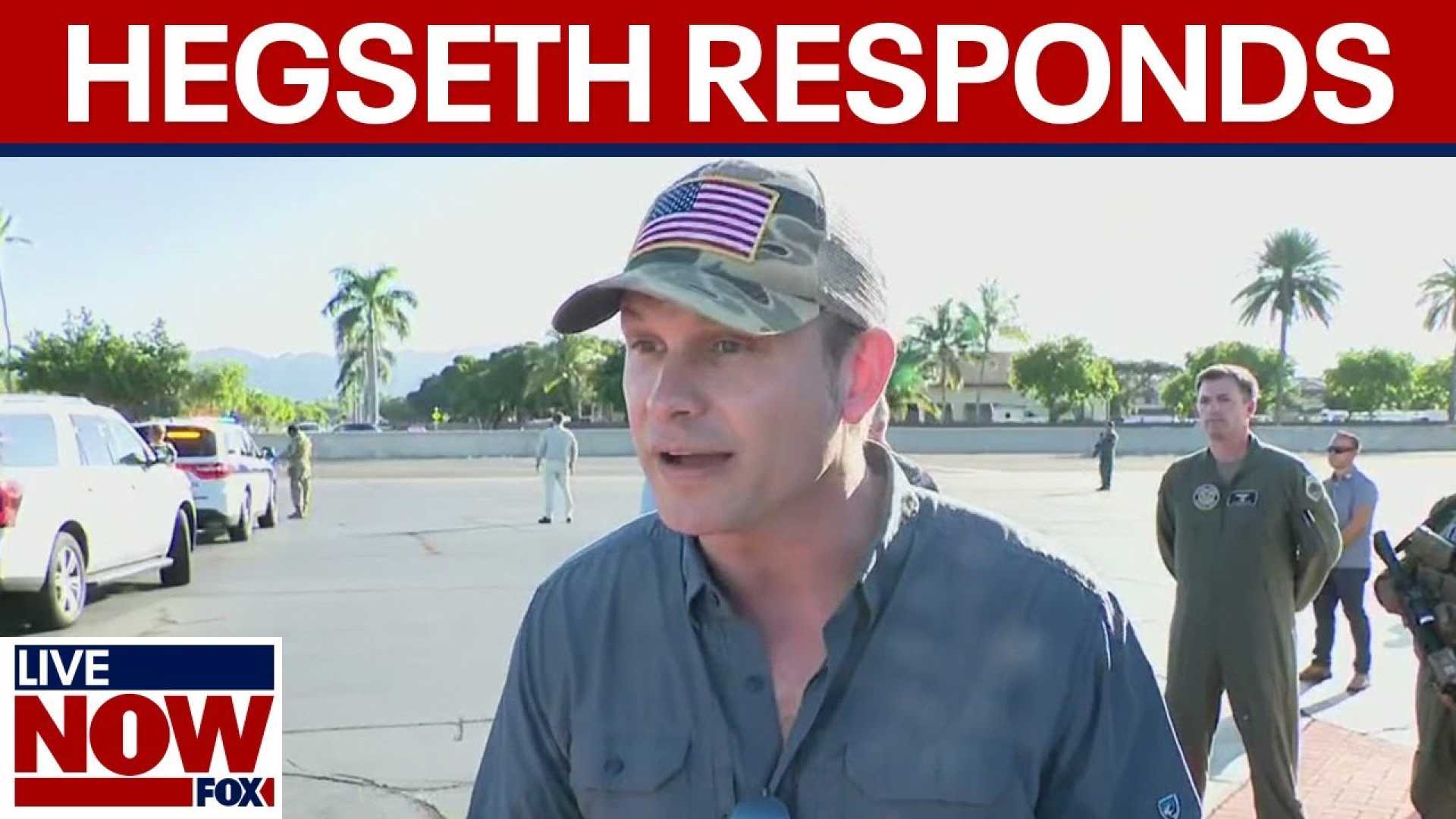 Defense Secretary Pete Hegseth Signal Chat Leak