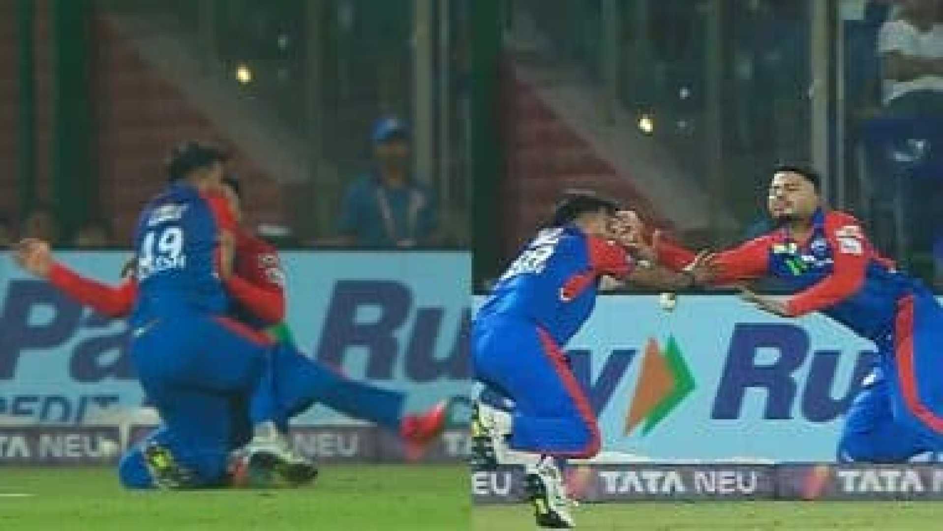 Delhi Capitals Mumbai Indians Ipl 2025 Collision Catch