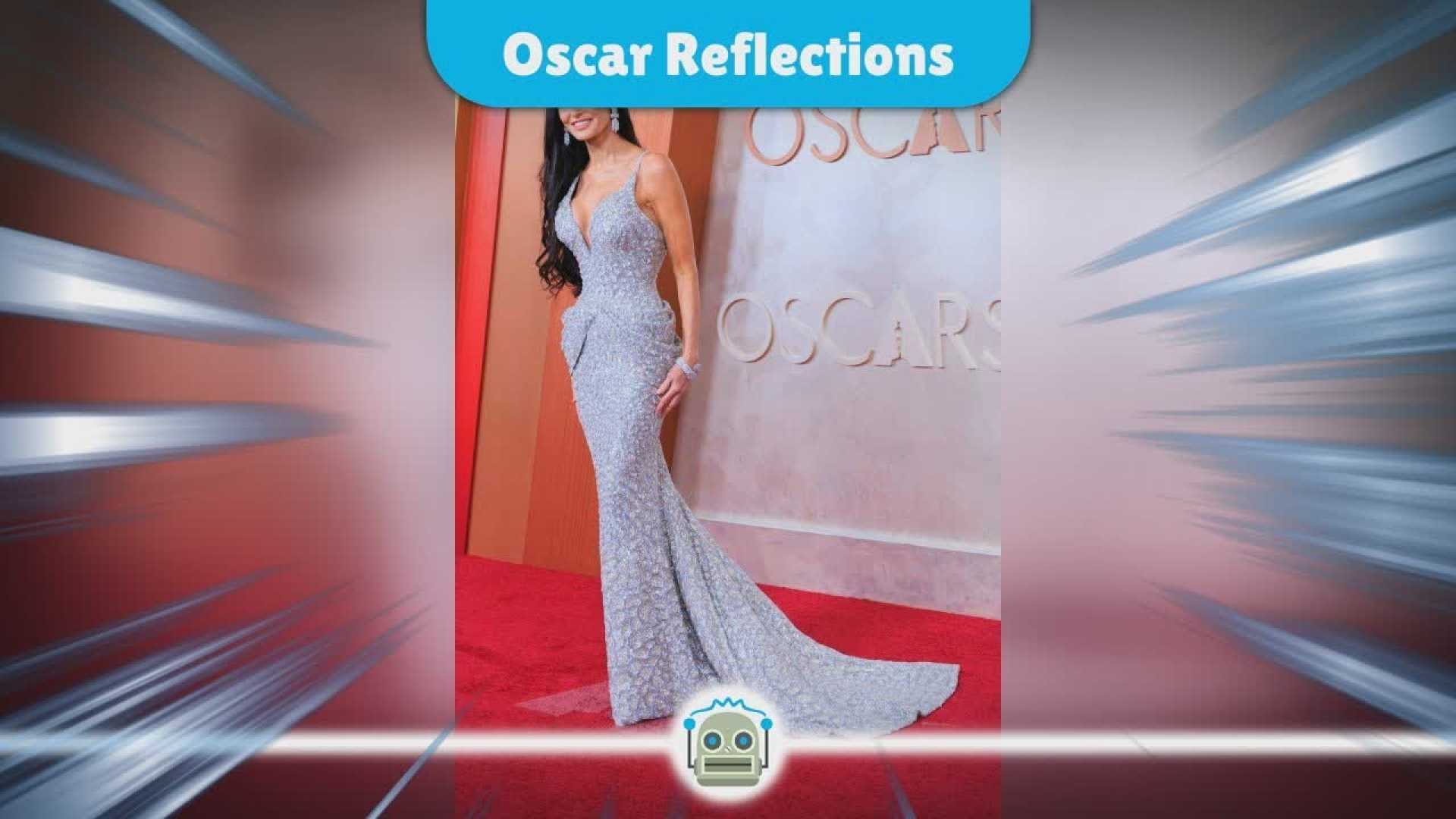 Demi Moore Oscar Loss Reflection