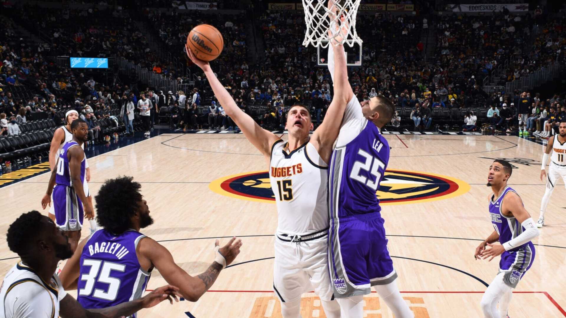 Denver Nuggets Vs Sacramento Kings Basketball Game
