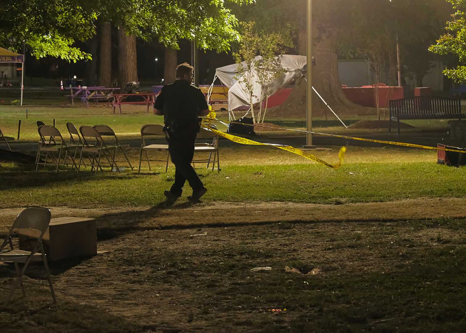 Elizabeth City State University Shooting Scene
