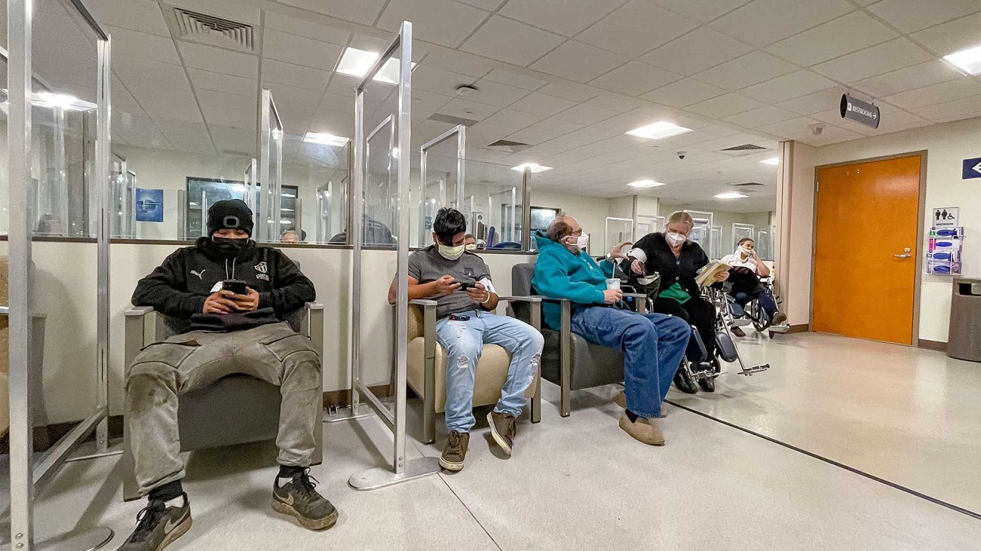 Emergency Department Hospital Patients Waiting