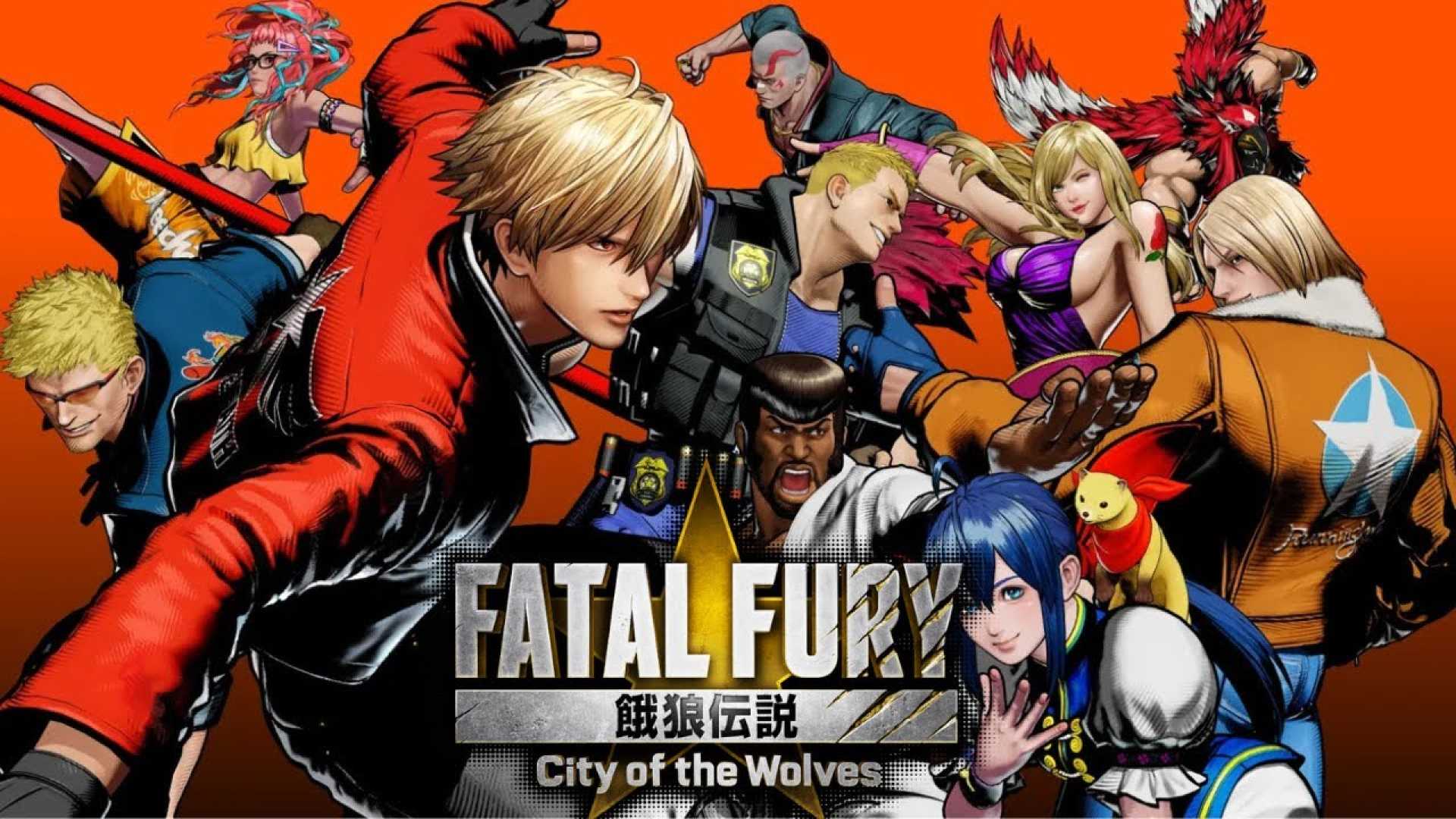 Fatal Fury City Of The Wolves Gameplay Characters