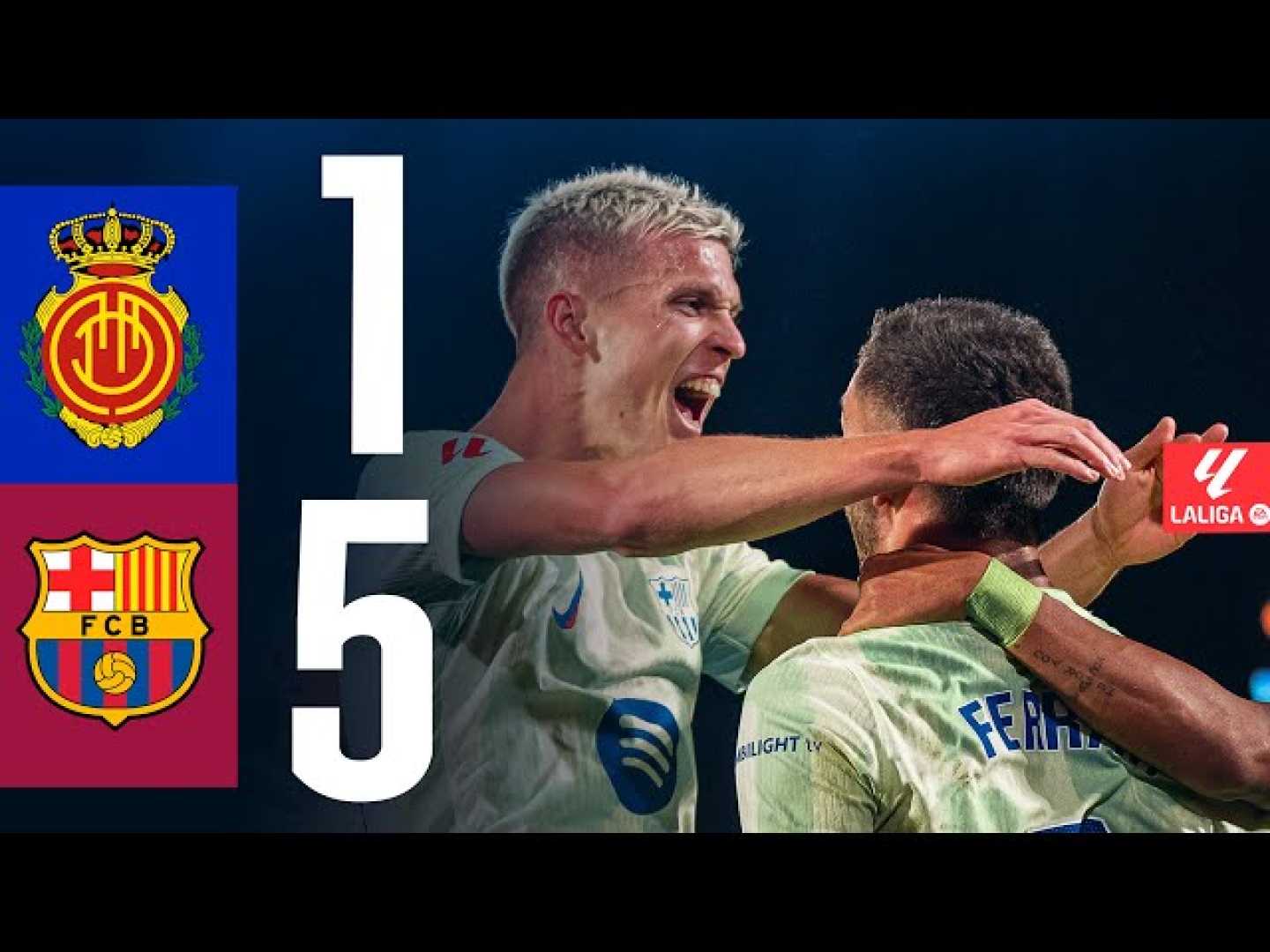Fc Barcelona Vs Mallorca Football Match