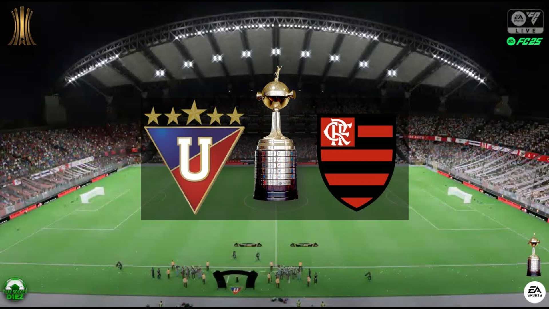 Flamengo Vs Ldu Libertadores Match