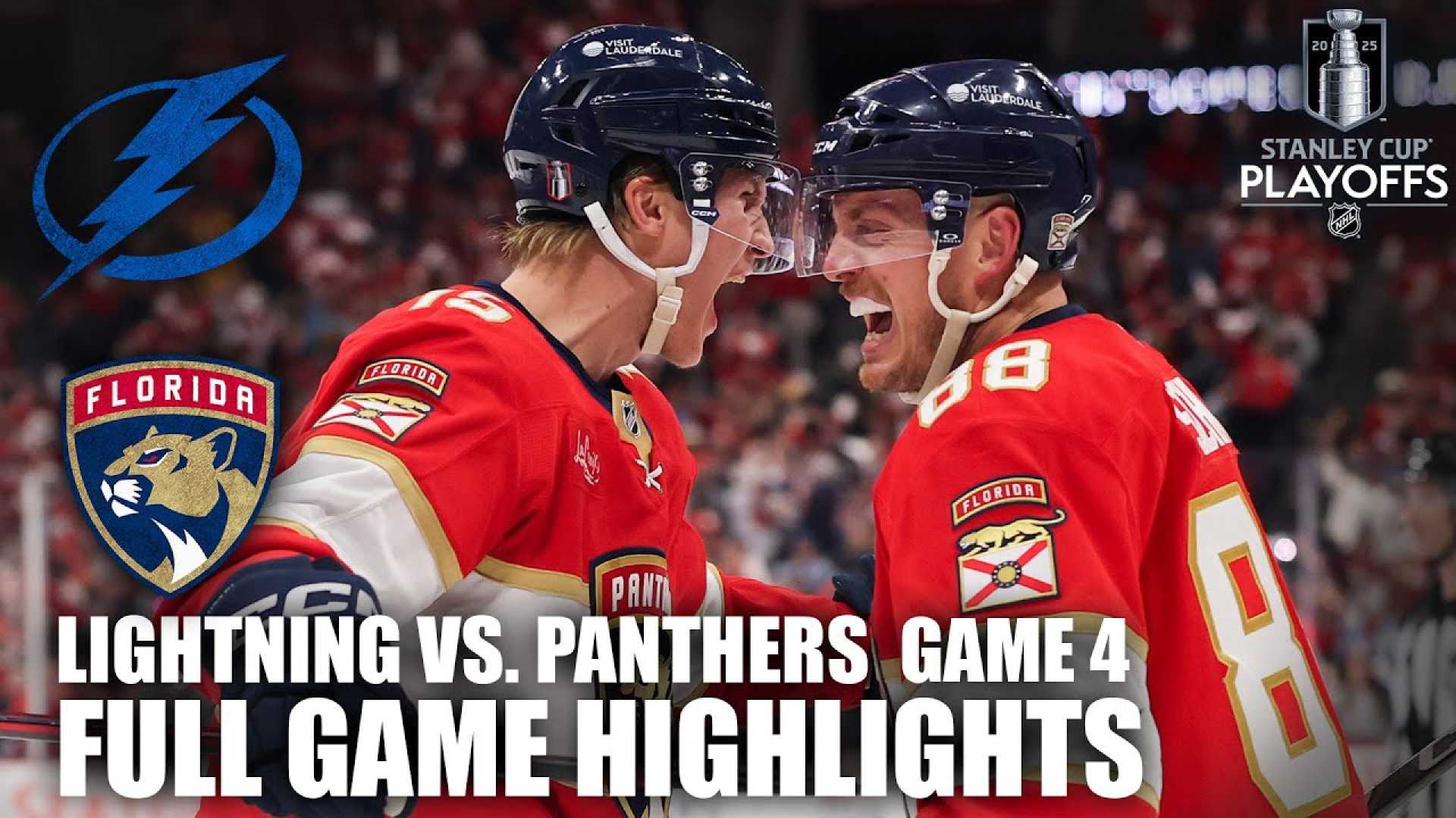 Florida Panthers Vs Tampa Bay Lightning Playoffs