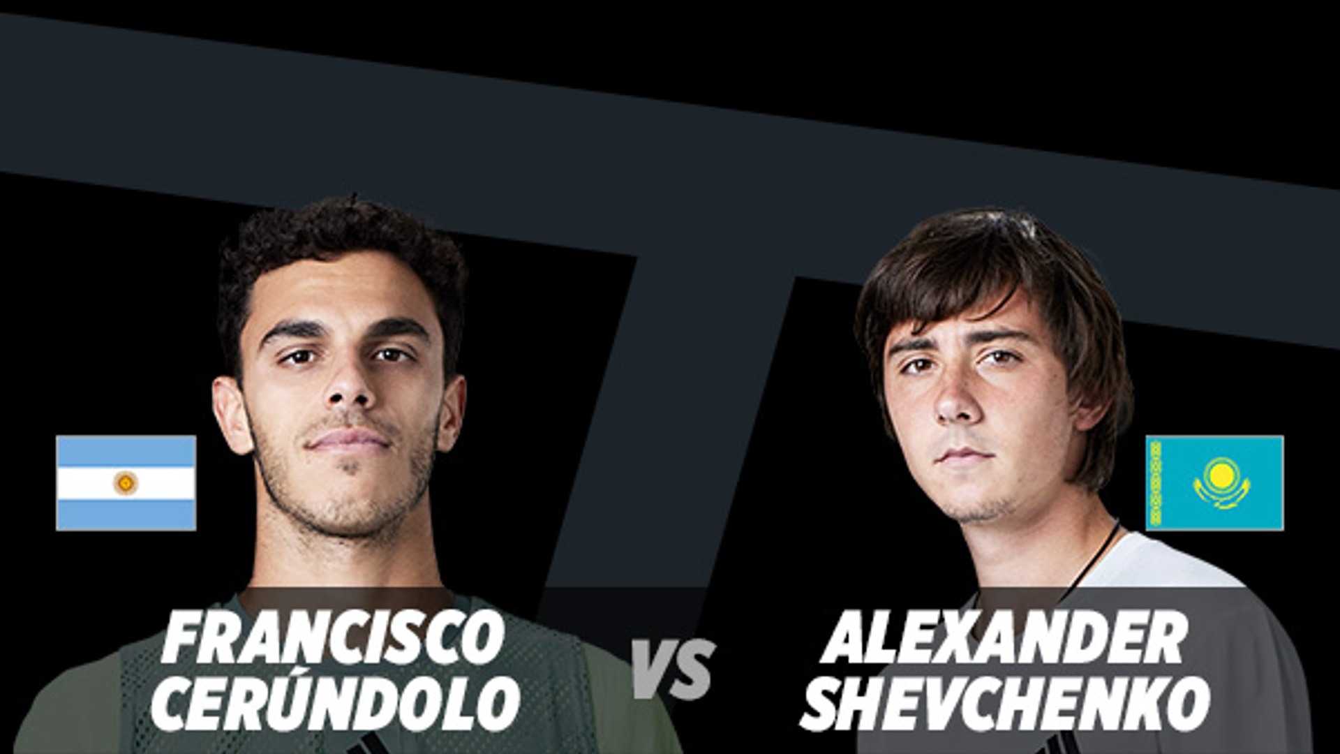 Francisco Cerundolo Vs Alexander Shevchenko Tennis Match