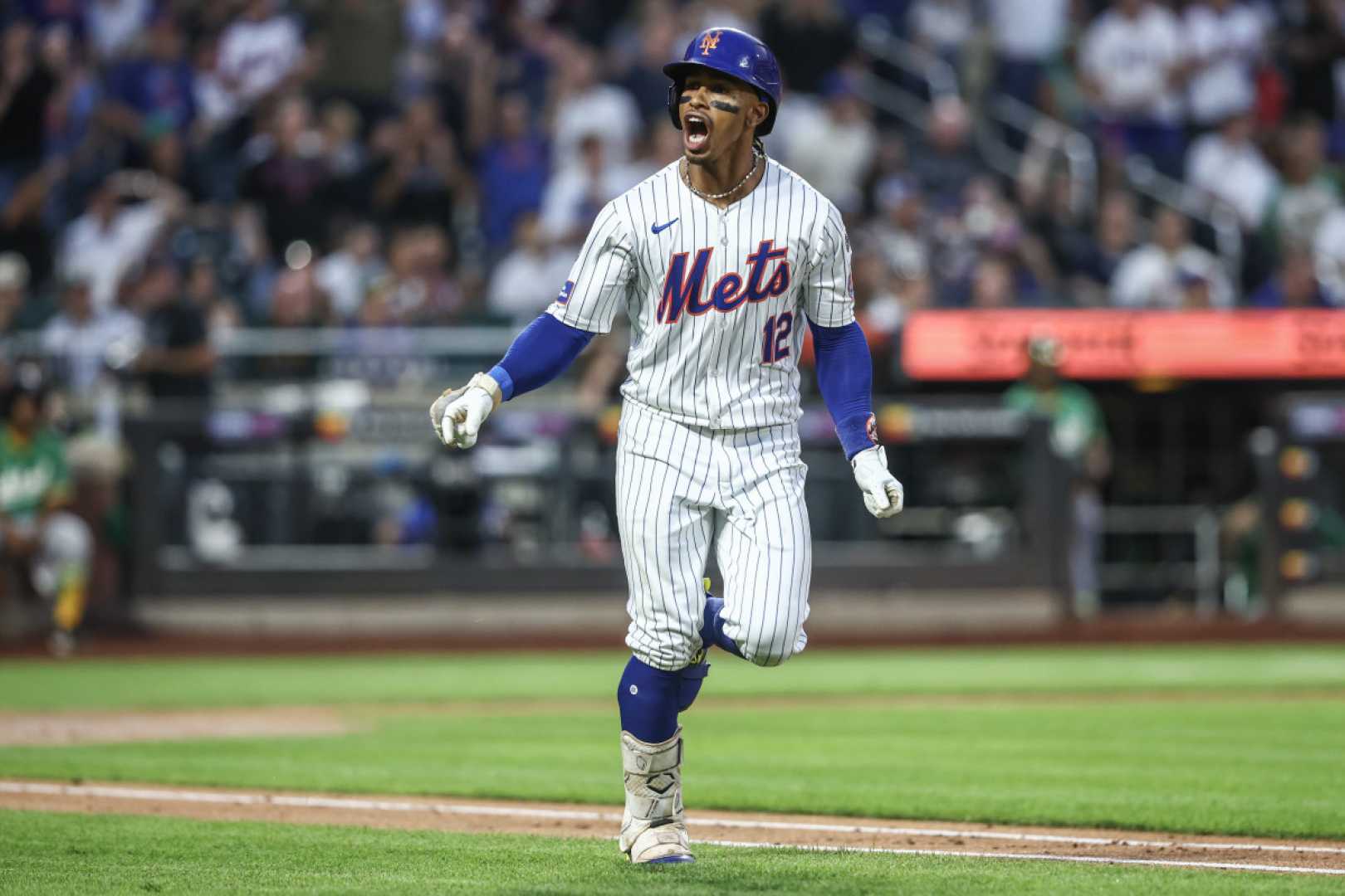 Francisco Lindor New York Mets Home Run Celebration