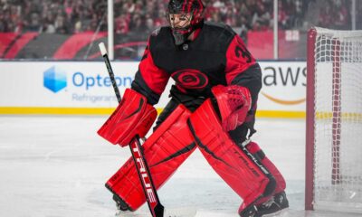 Frederik Andersen Carolina Hurricanes Goalie