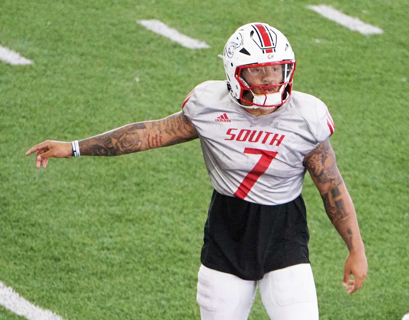 Gio Lopez South Alabama Football Action
