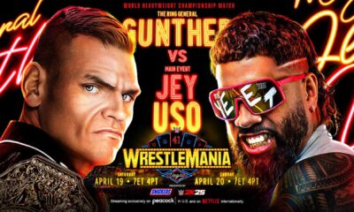 Gunther Jey Uso Wrestlemania 41 Match