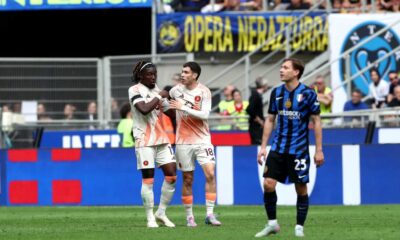 Inter Milan Roma Serie A Match April 2025