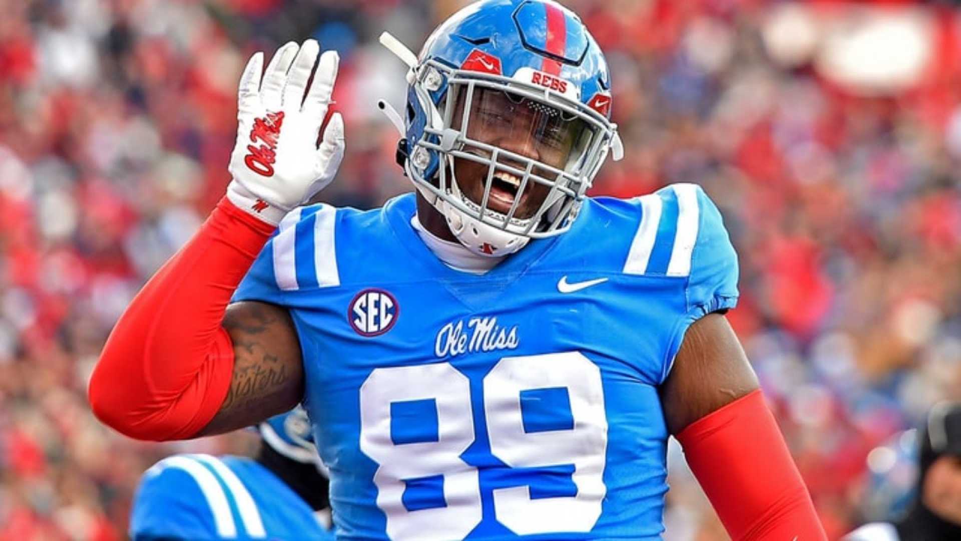 Jj Pegues Ole Miss Defensive Tackle Nfl Draft