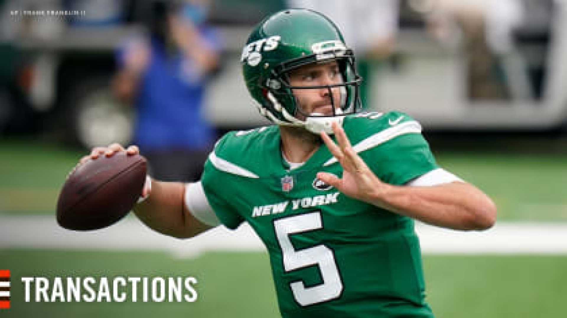 Joe Flacco Cleveland Browns Quarterback Signing News