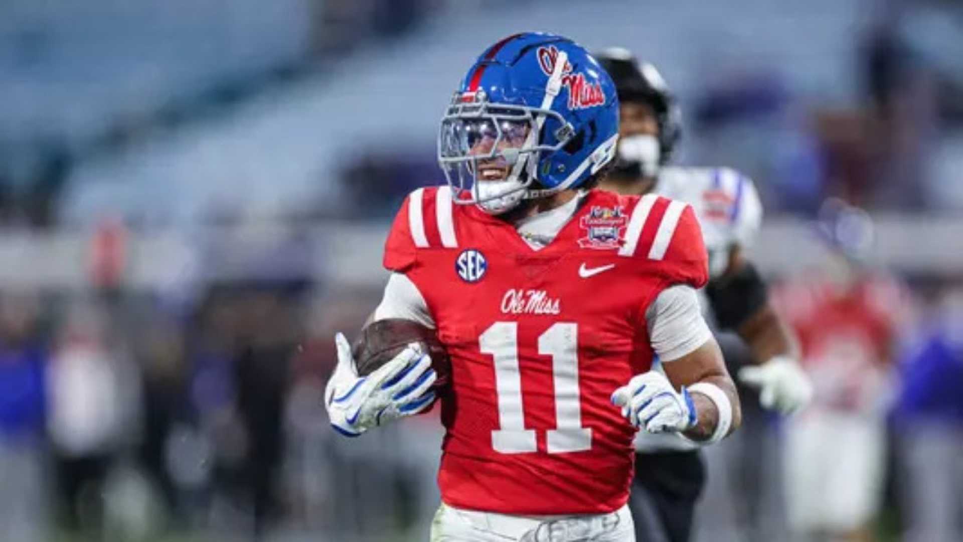 Jordan Watkins Ole Miss Wide Receiver Nfl Draft