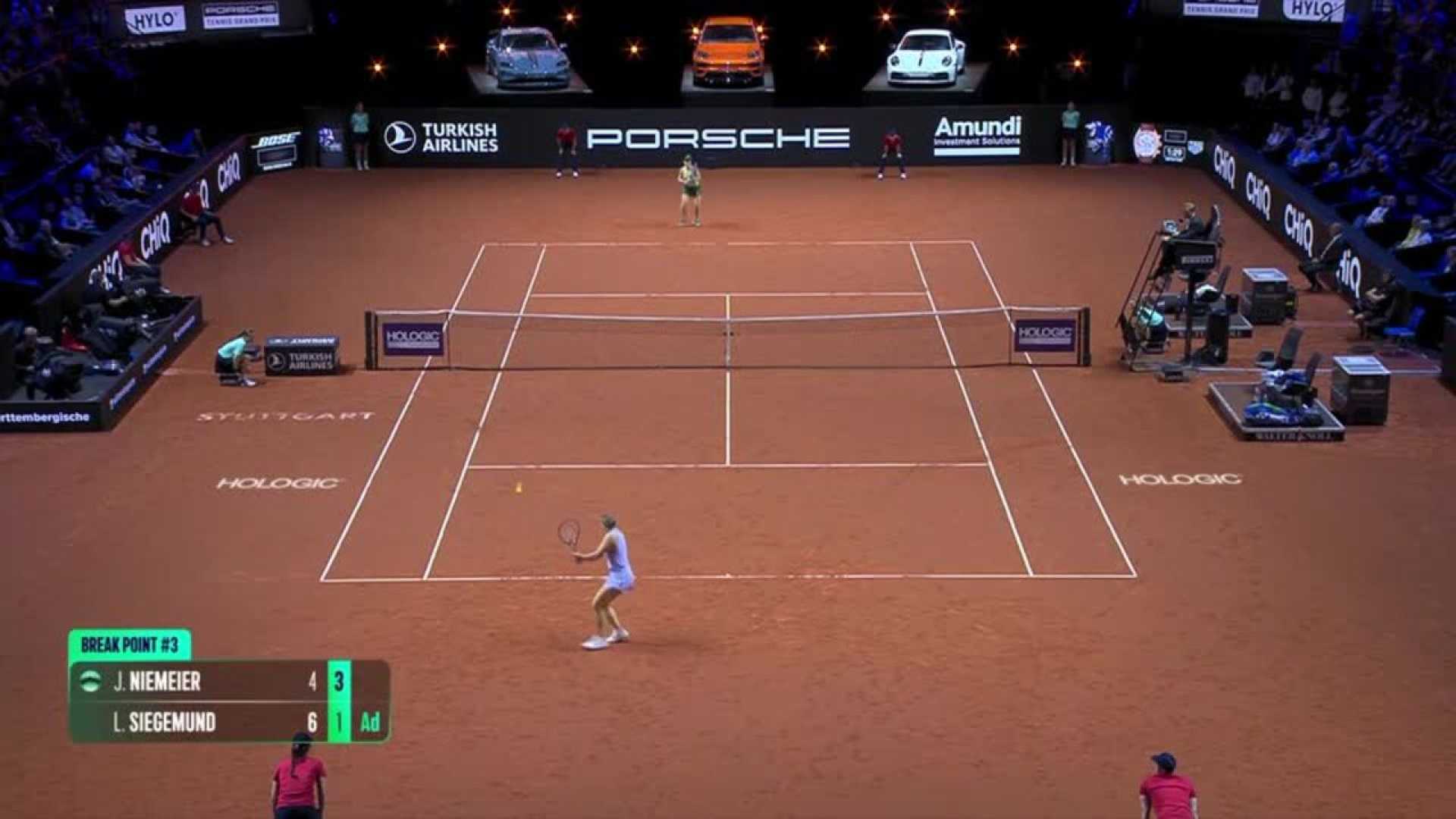 Jule Niemeier Laura Siegemund Tennis Match