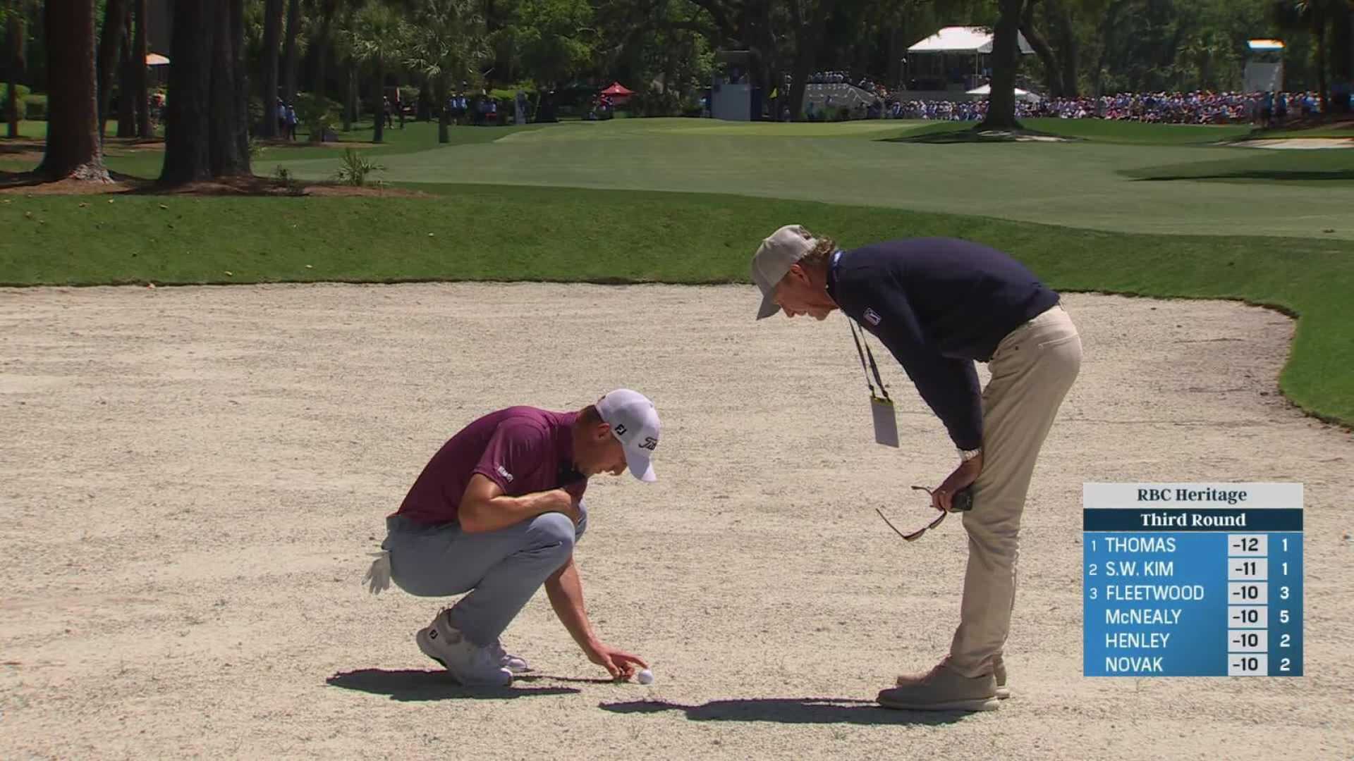 Justin Thomas Golf Rbc Heritage Second Hole