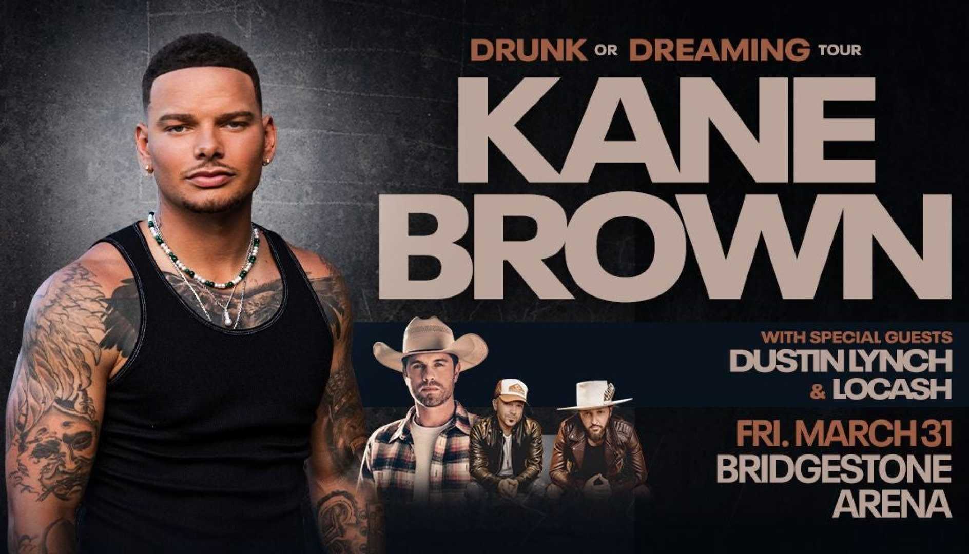 Kane Brown Concert Bridgestone Arena