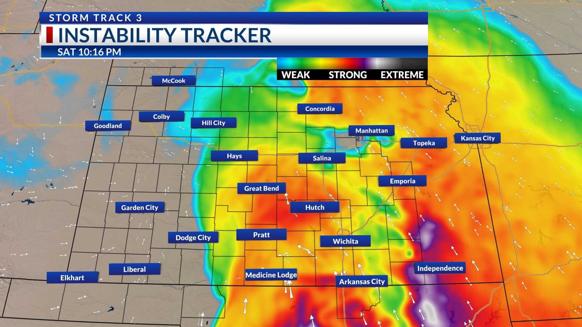 Kansas Colorado Severe Weather Forecast