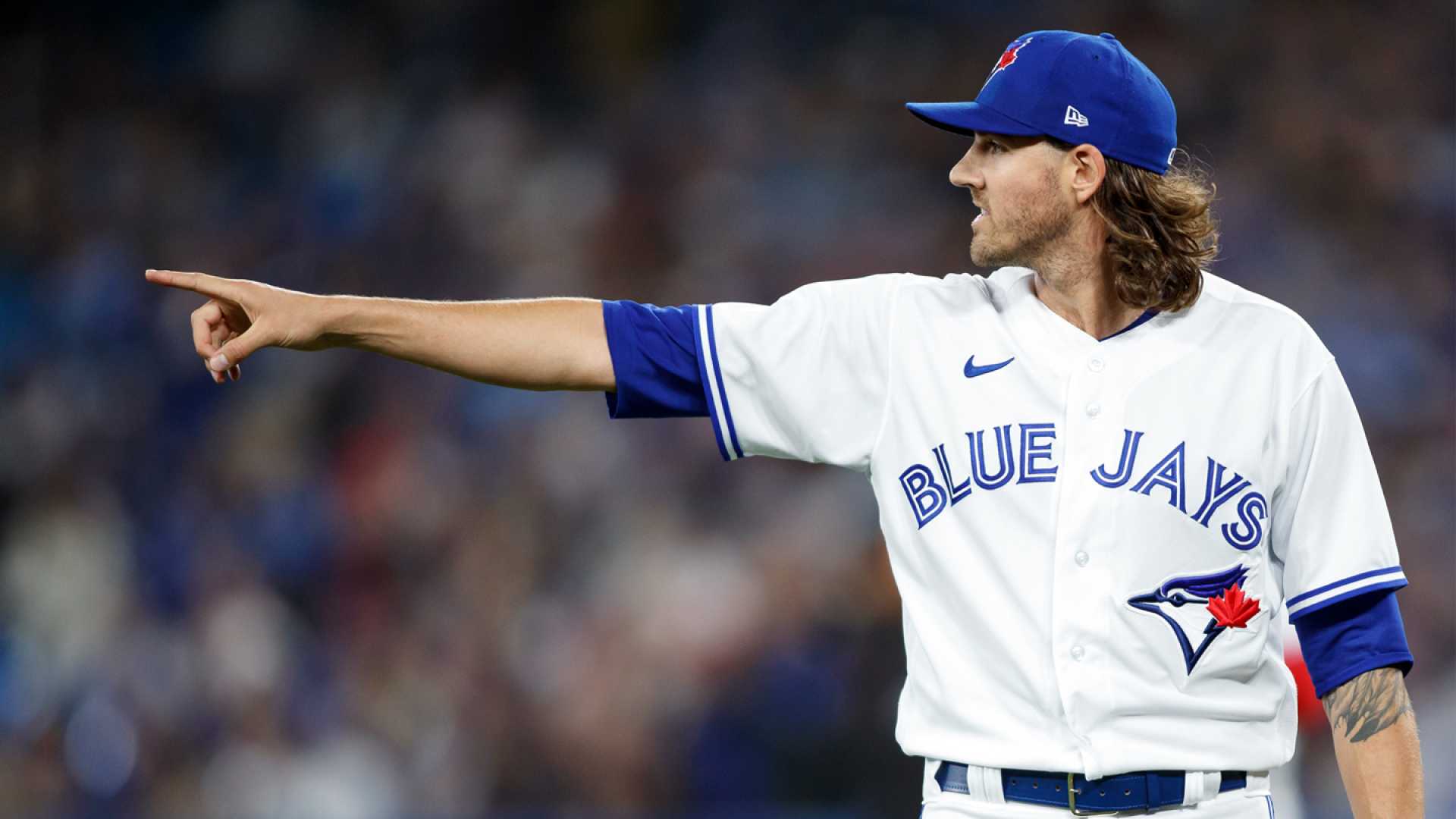 Kevin Gausman Pitching For Toronto Blue Jays