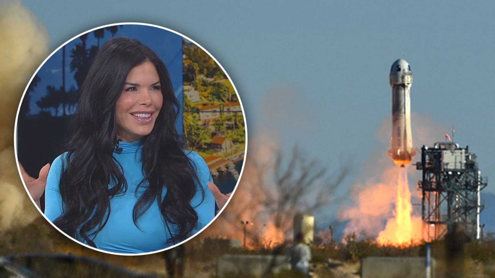Lauren Sanchez Rocket Launch Space Travel
